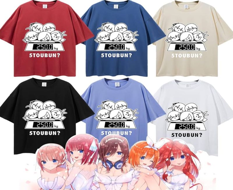 Official The Quintessential Quintuplets Merchandise for Every Fan